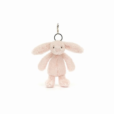 Jellycat Bashful Blush Bunny Bag Charm USA | 16348TUDE